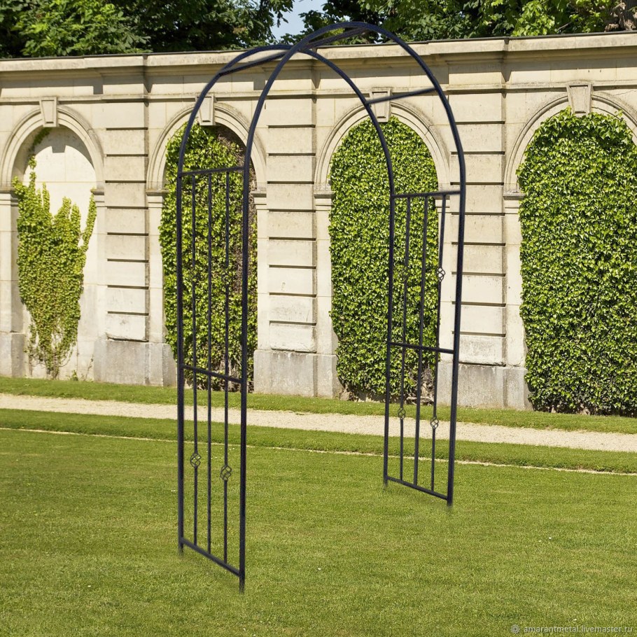 Арка Садовая Concave металлическая 40x135x230 см