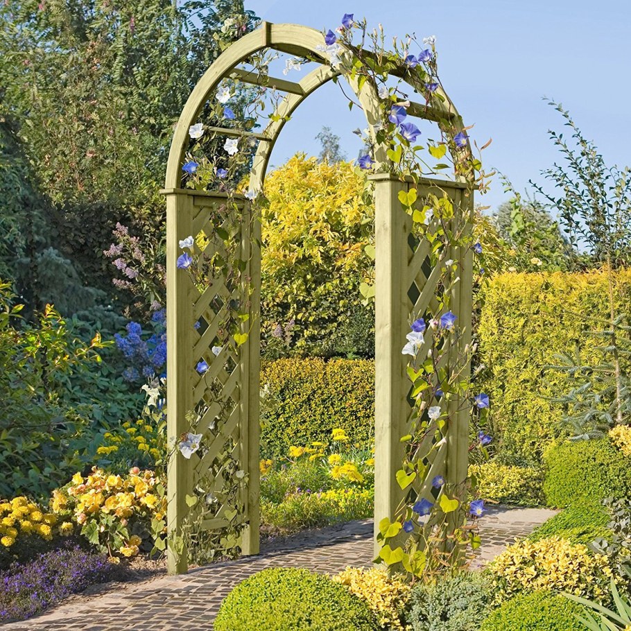 Арка Садовая деревянная 220х195х60см