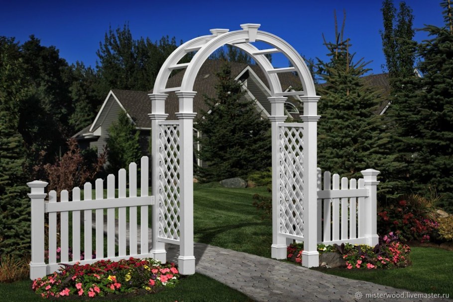 Перголы садовые декоративные