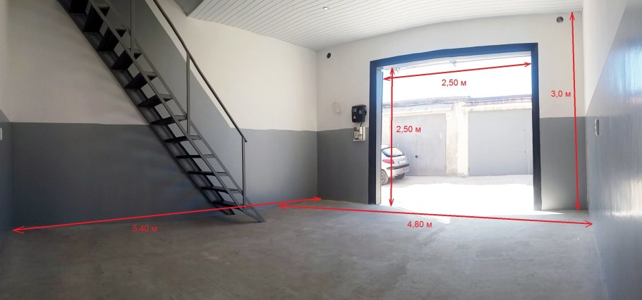 Проект двухэтажного капитального гаража