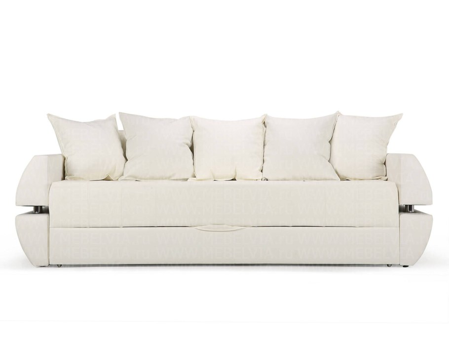 Диван Вавилон экокожа белый