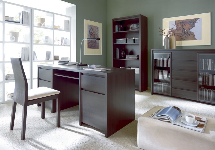 Стол письменный_Biu 2d2s /160 Каспиан