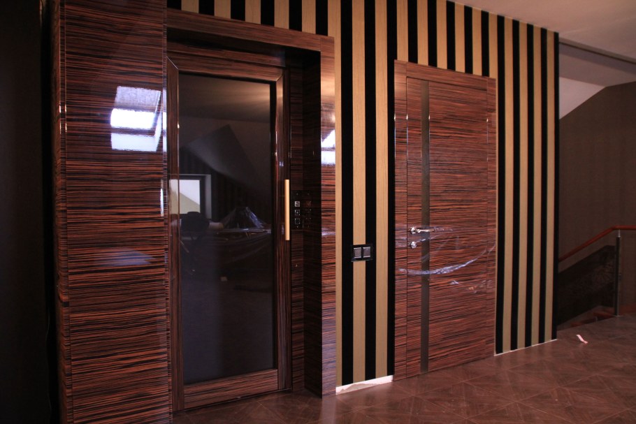 Двери Эбен в интерьере