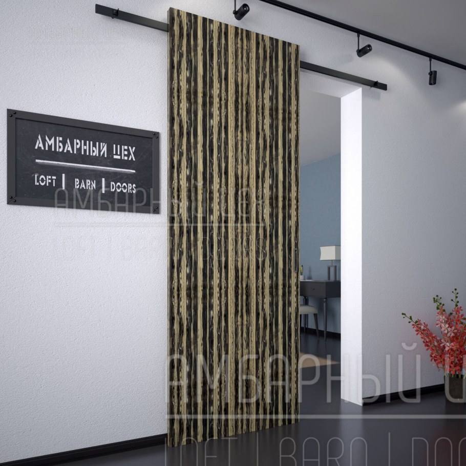 Эбен лунный шпон