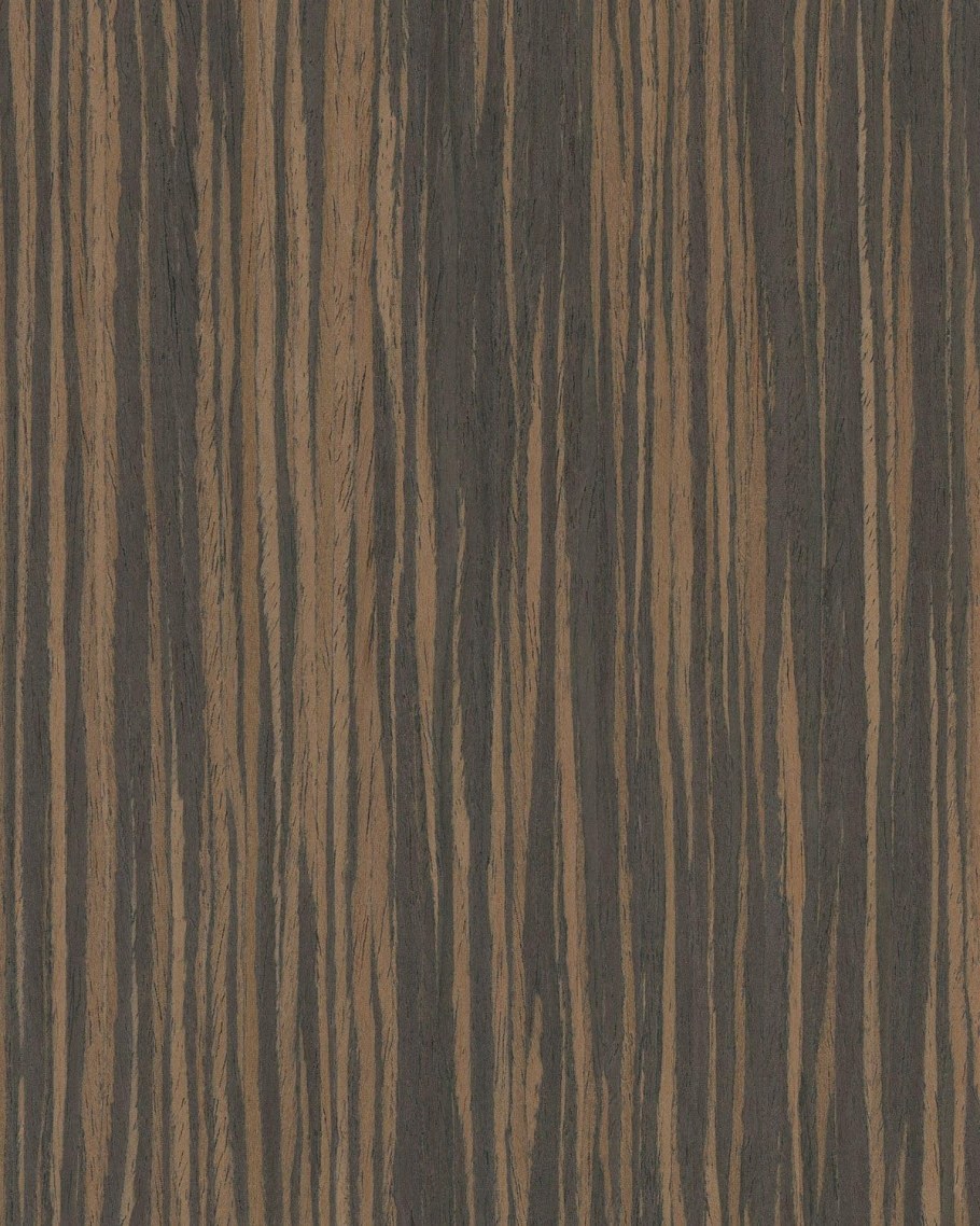 Шпон Fine line Эбен 5аа