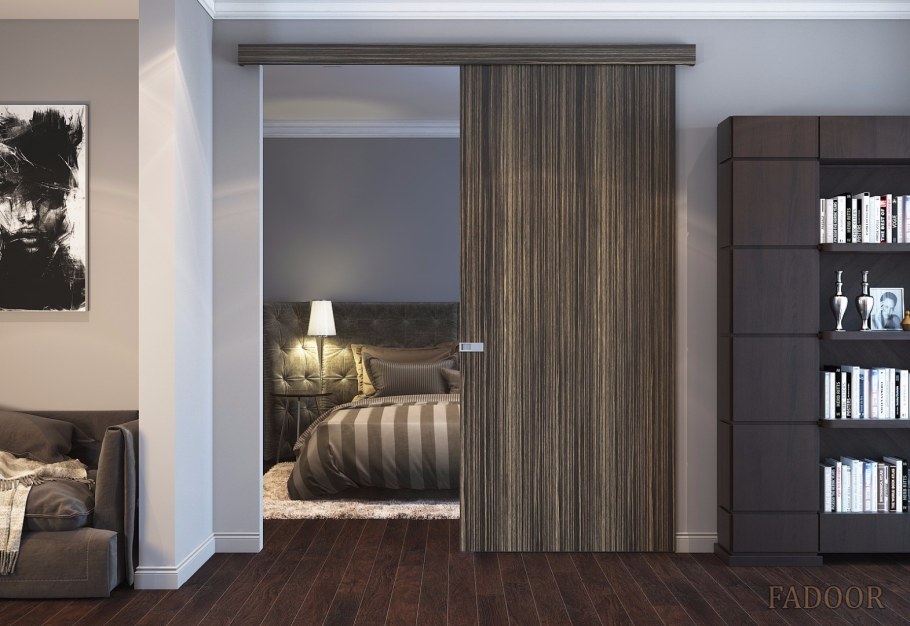 Дверь шпон Файн лайн