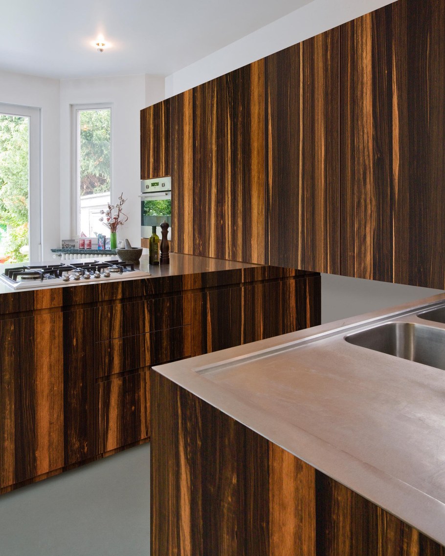 Макассар шпон натуральный