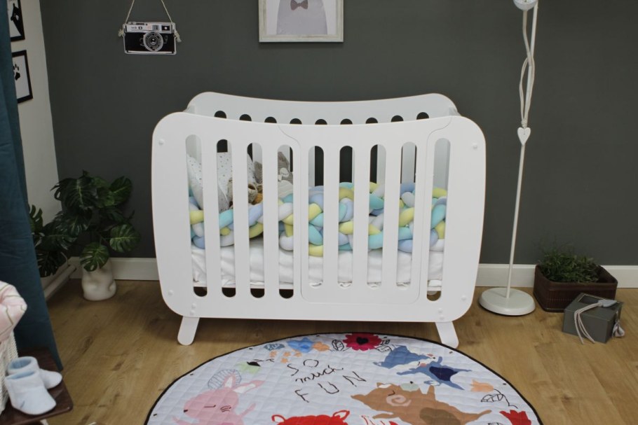 Кроватка Молли красная звезда