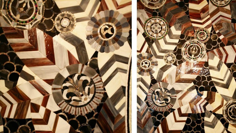 Мозаичное панно ар деко