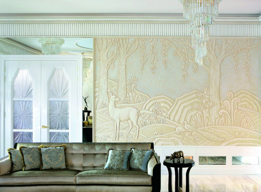 Арт деко рельеф