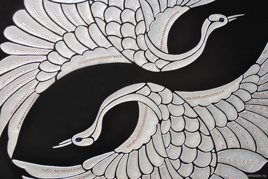 Птицы в стиле арт деко