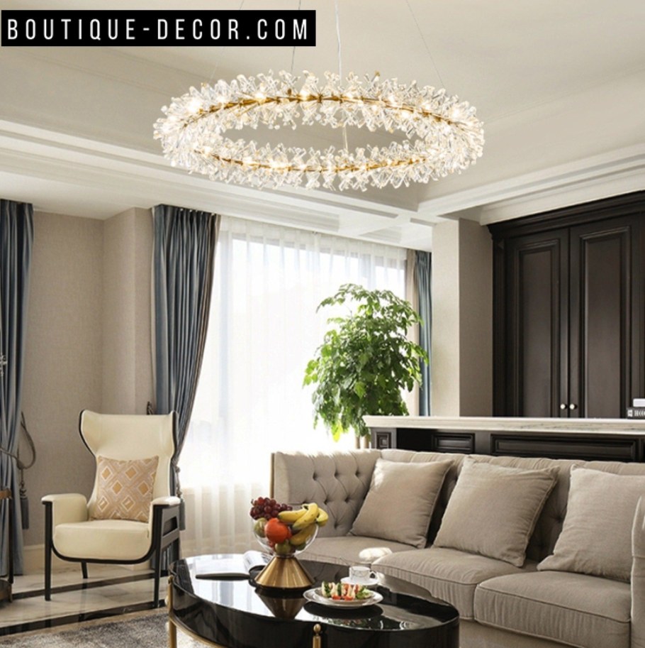 Люстра в зал классика