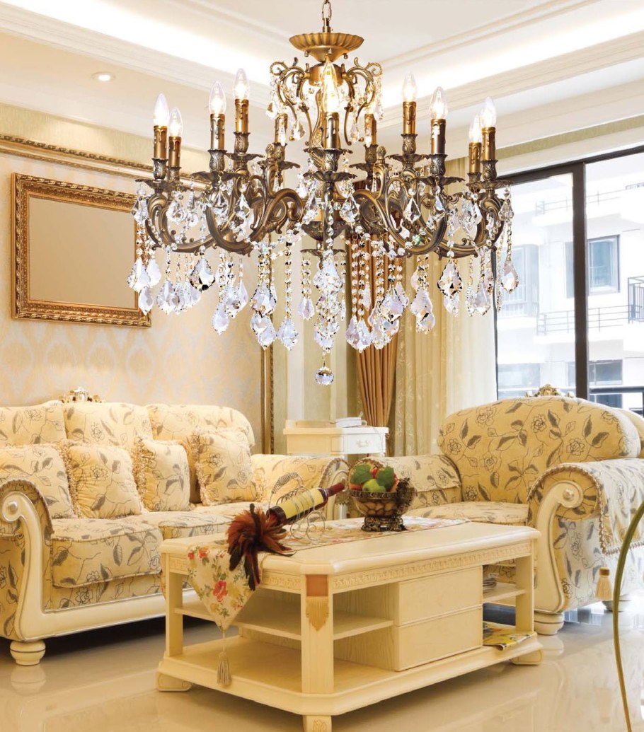 Люстра в гостиную