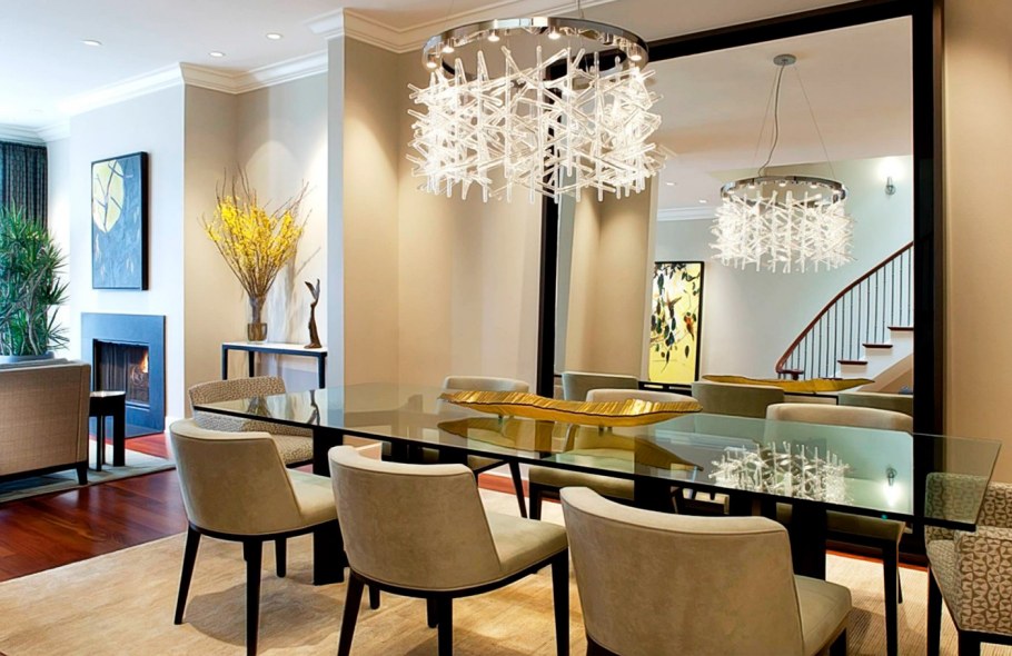 Люстры в современном интерьере