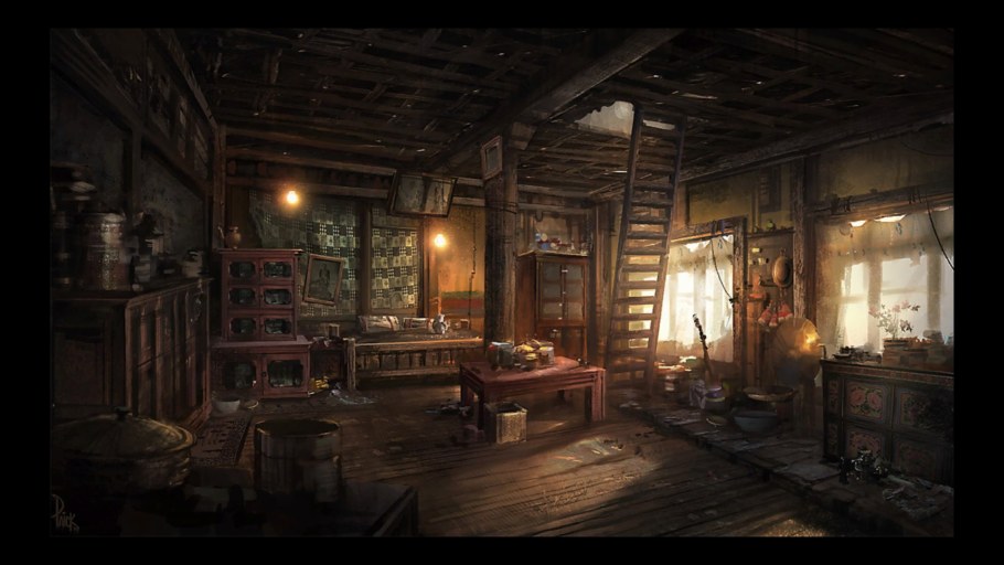 Арт комната средневековье