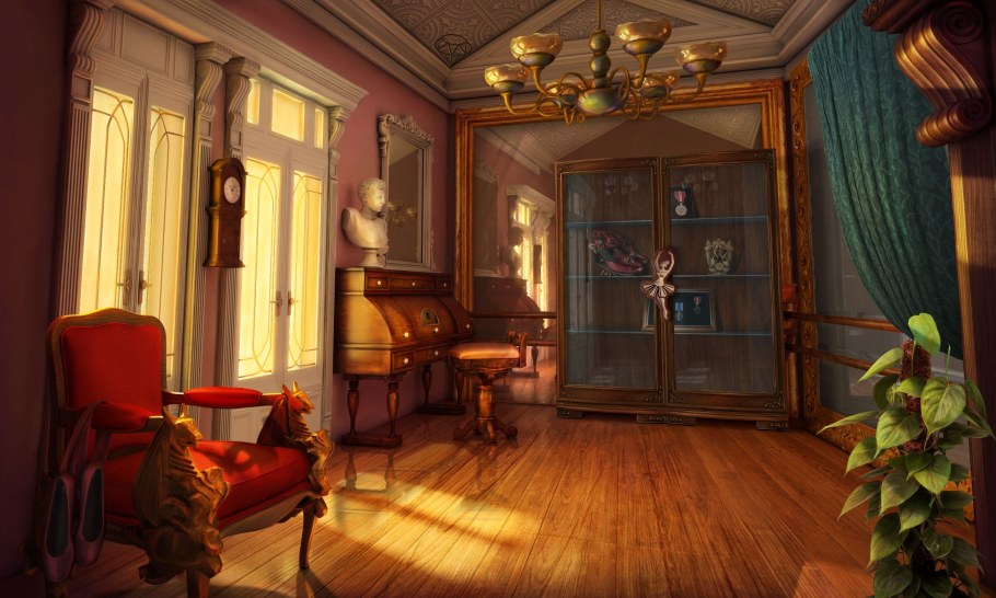 Викторианская комната арт