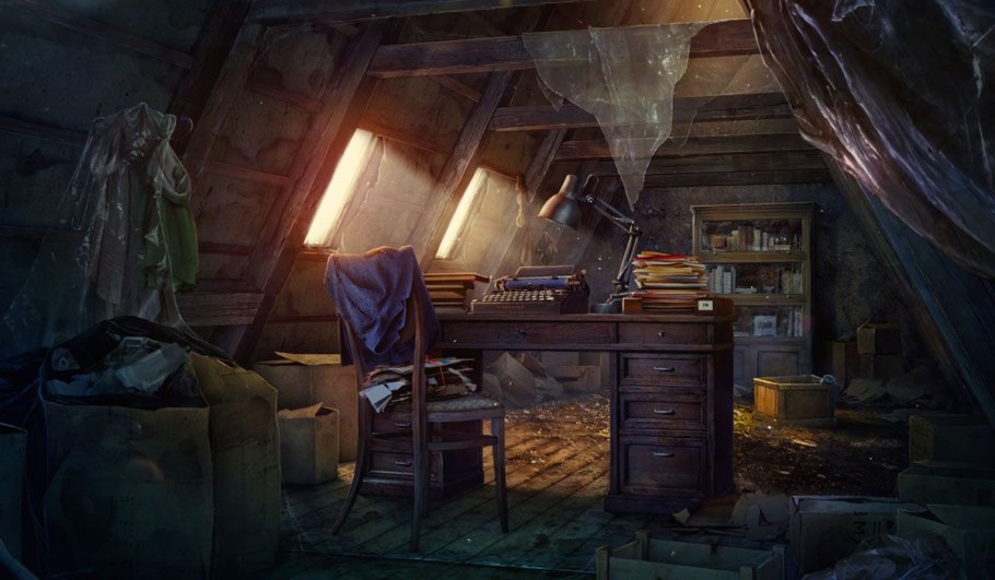 Комната на чердаке Старая