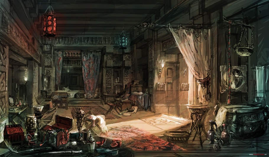 Убежище некроманта арт