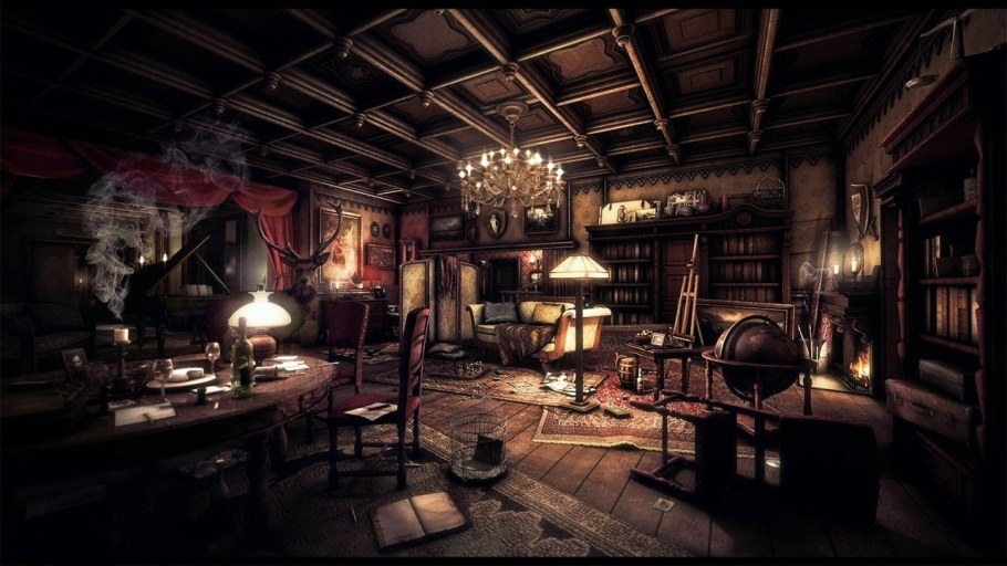 Подвал в готическом стиле