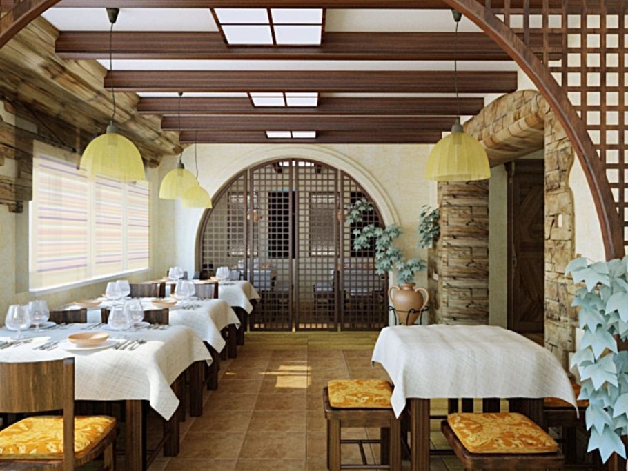 Ресторан в стиле Кантри