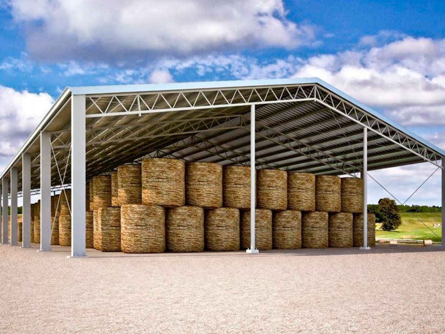 Ангар сенохранилище