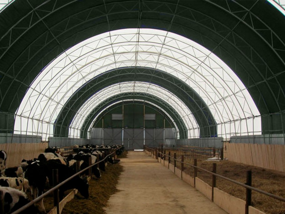 Быстровозводимые фермы для КРС