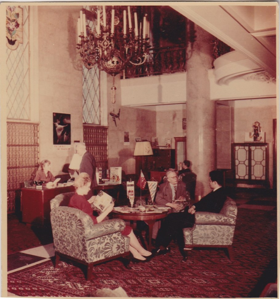 Гостиница Ленинградская 1960