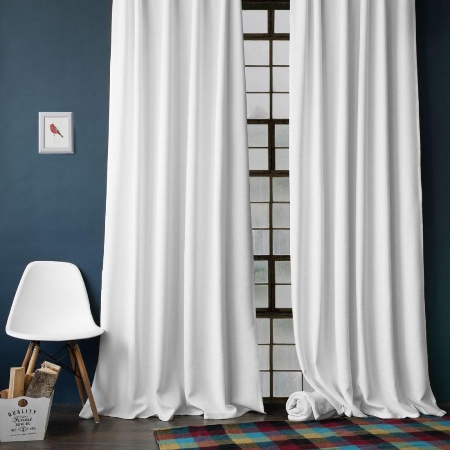 Белые шторы