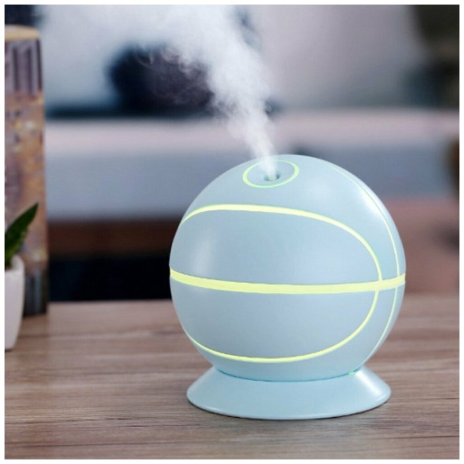 Светильник ночник увлажнитель воздуха мяч Basketball Humidifier