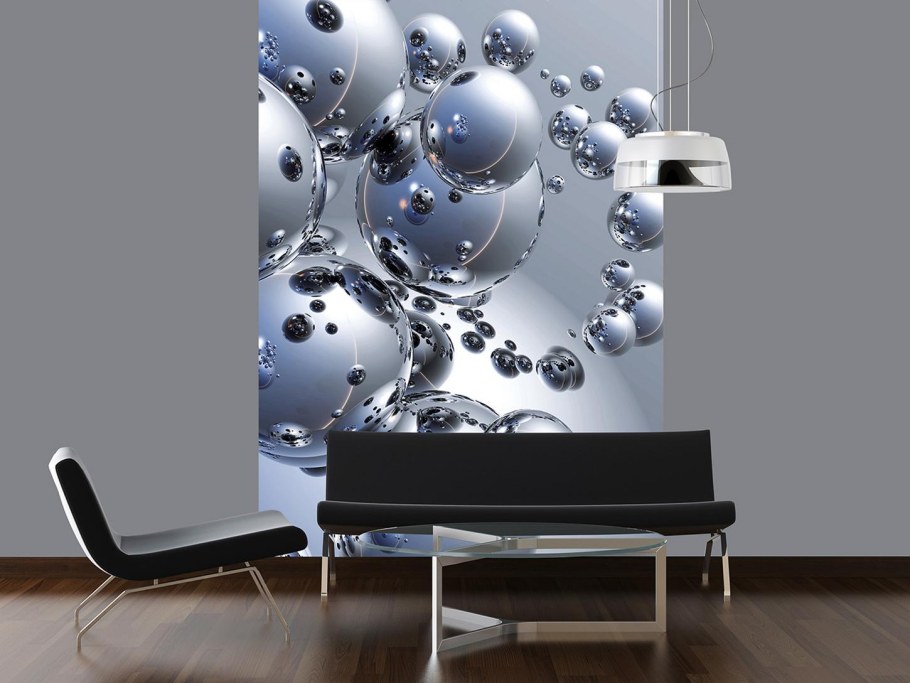 Фотообои на стену пузыри