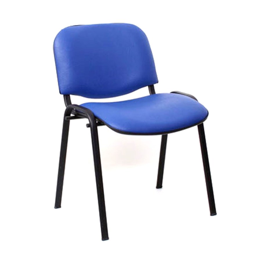 Стул изо (кожзам PV-1 черный, каркас черный)