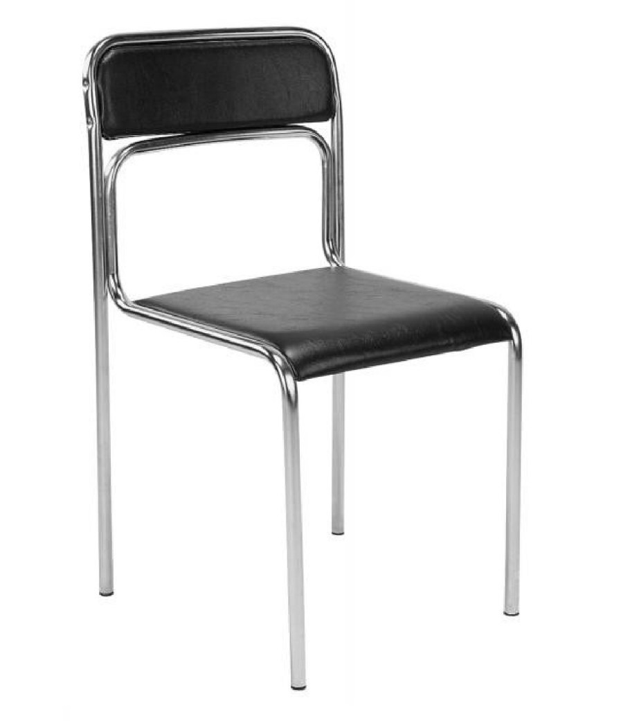Стул посетителя nowy styl, изо (Chrome c-11) черн