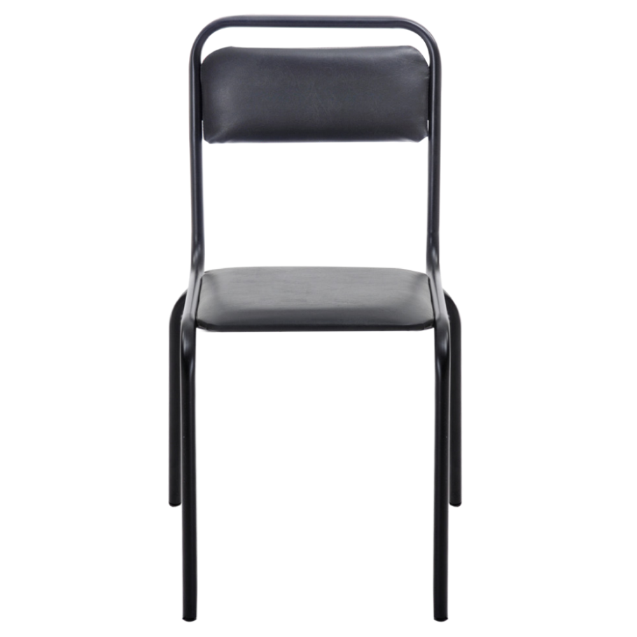 Стул офисный аспект 480*470*820 черный