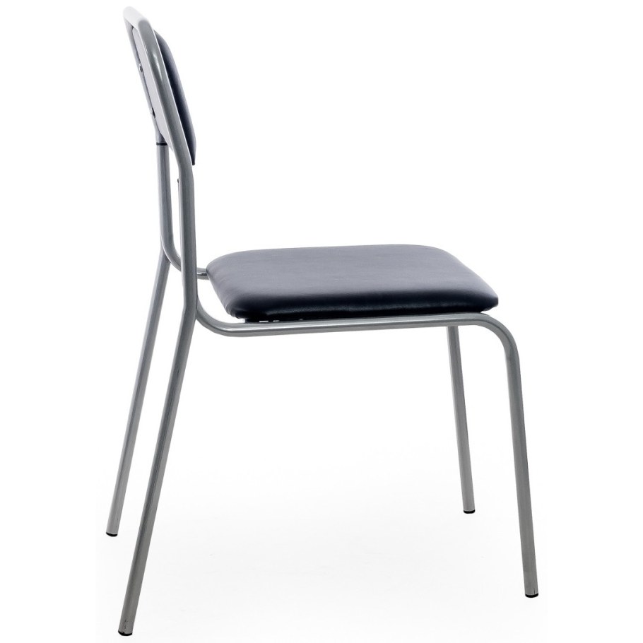 Стул Аскона кожзам черный