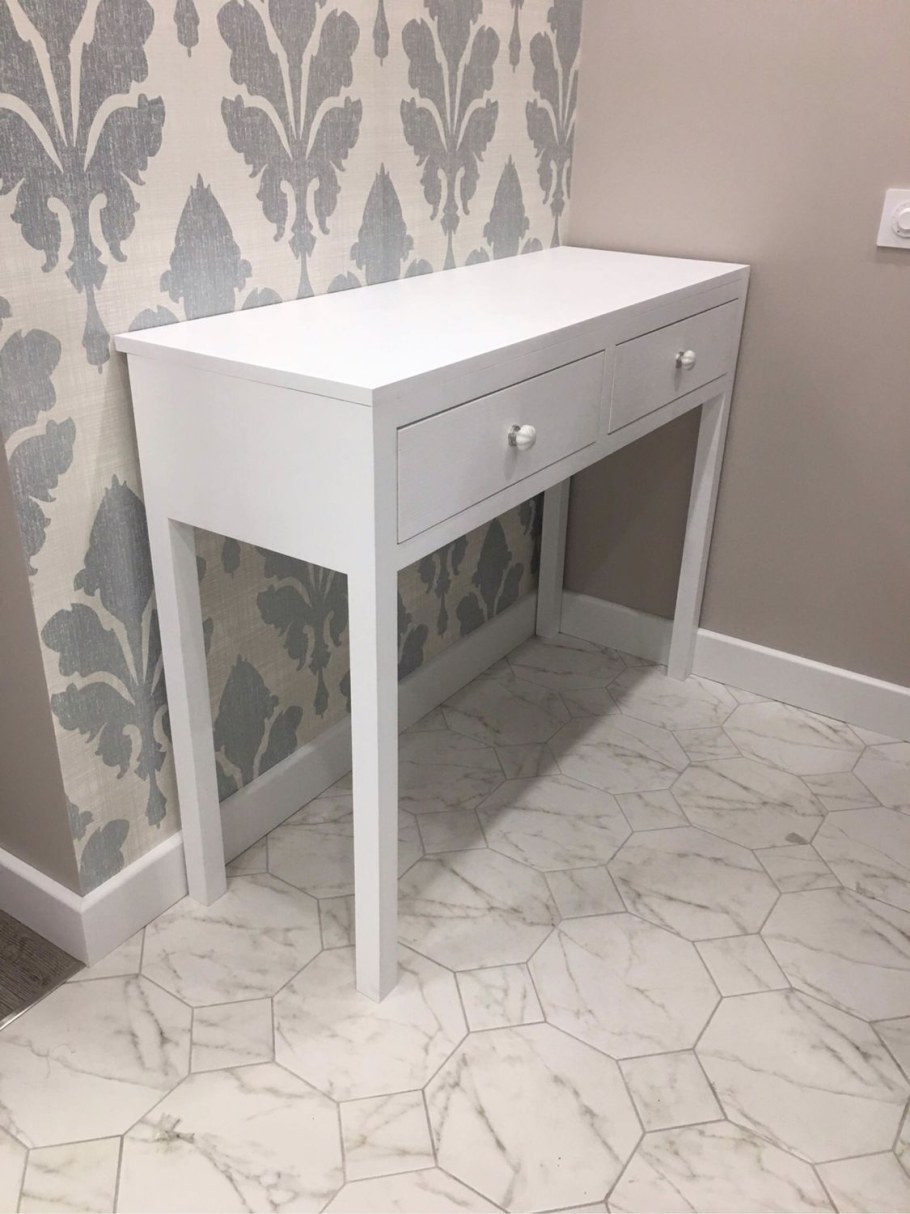 Консоль икеа белая