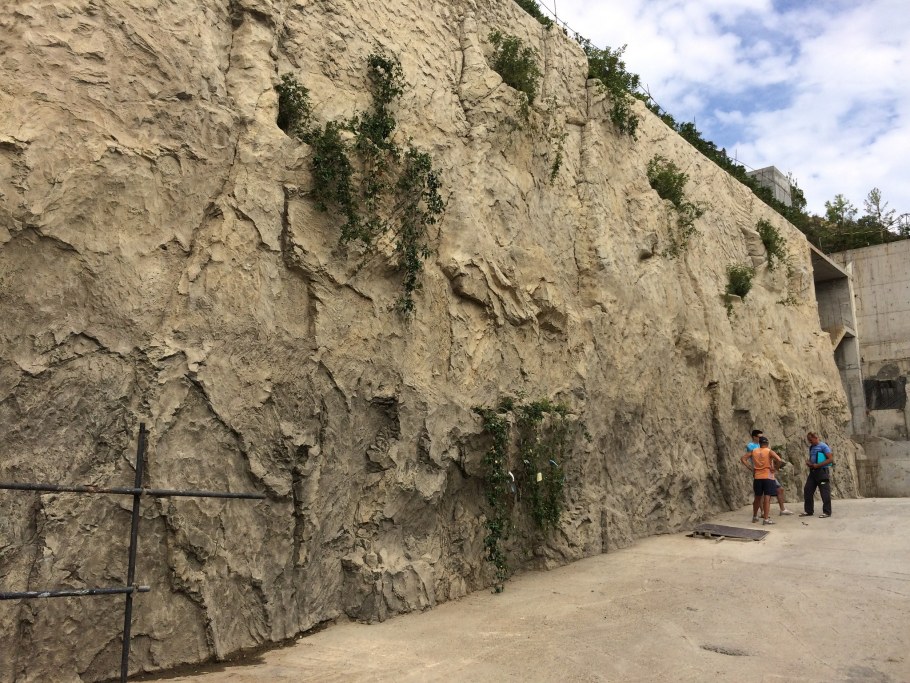 Подпорные стены арт бетон