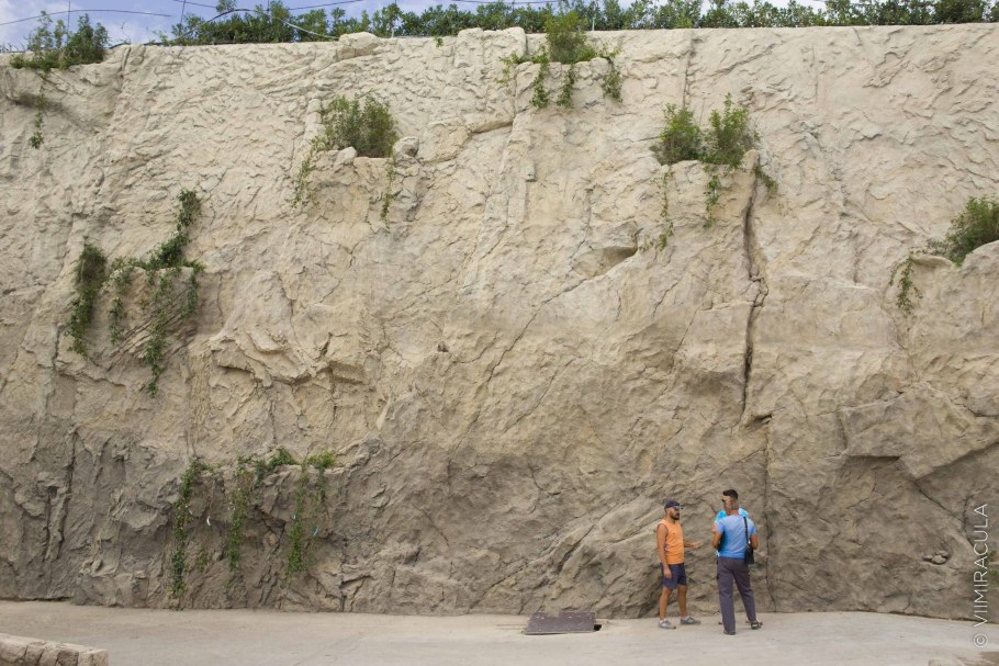 Искусственные скалы из бетона