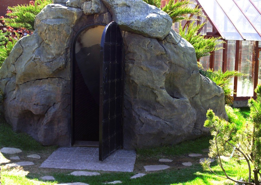 Искусственные скалы из бетона