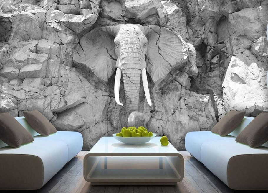 Необычные фотообои на стену