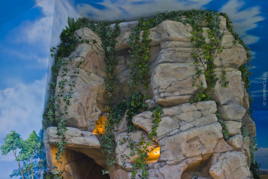 Артбетон грот водопад