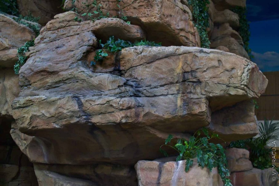 Скала водопад арт бетон