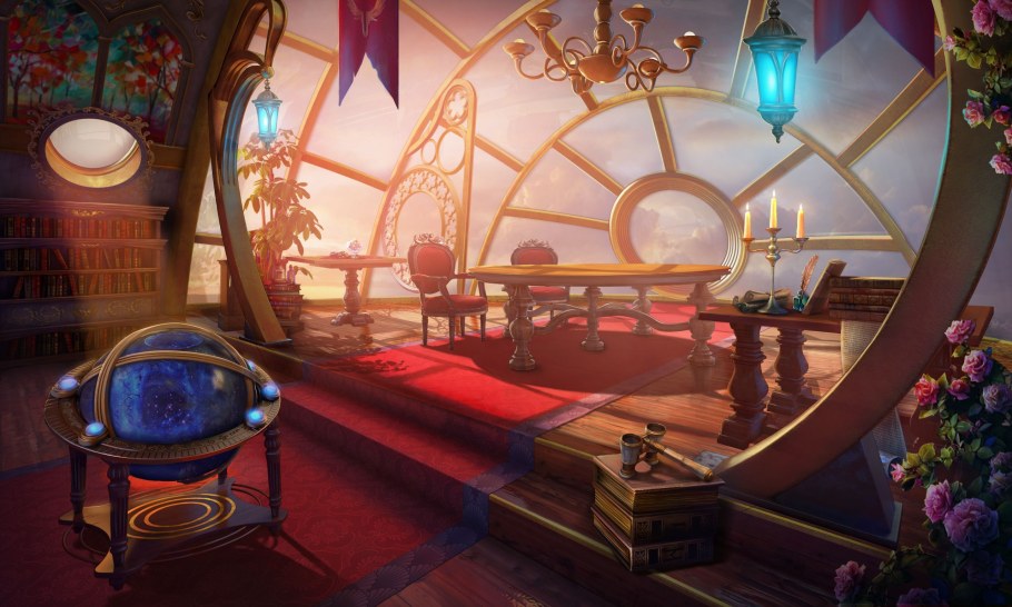 Комната отдыха арт фэнтези