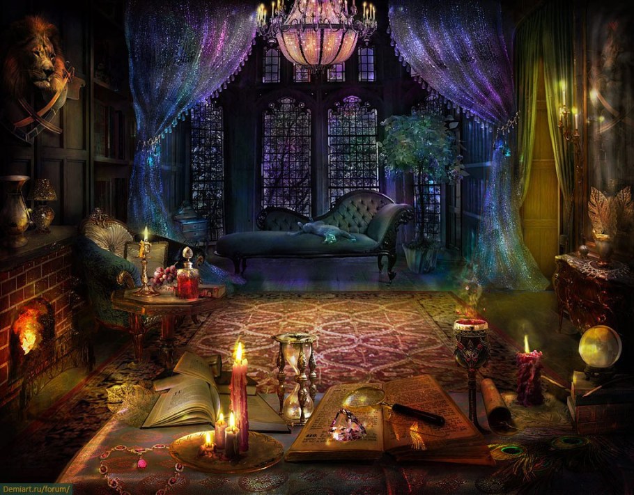 Магический интерьер