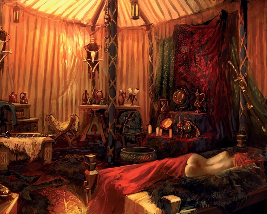 Ведьмак бордель арт