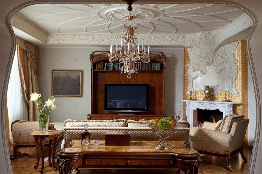 Стиль в интерьере Модерн ар-нуво