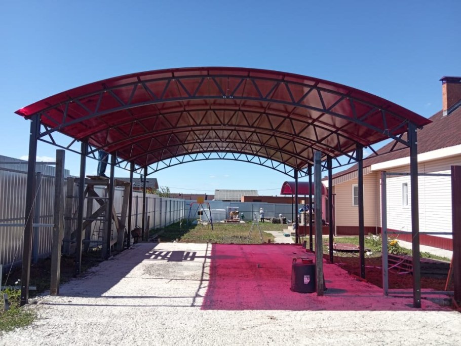 Автонавесы Командор из поликарбоната