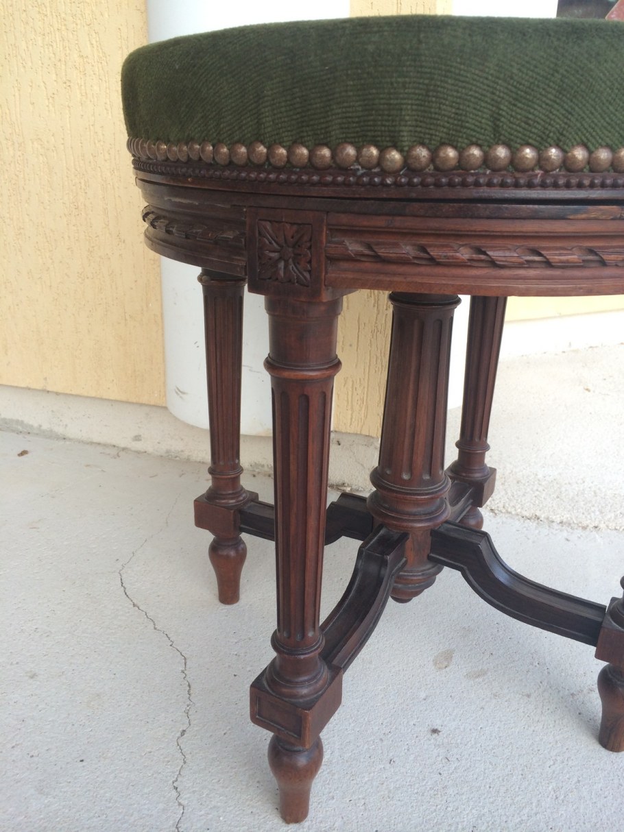 Стул для рояля Beethoven антикварный