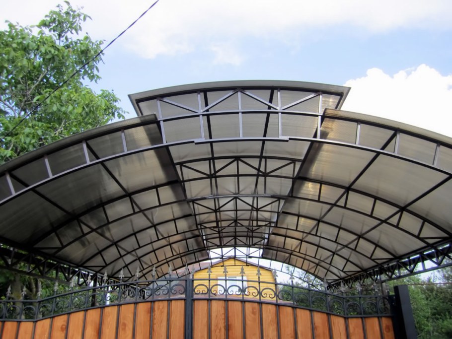 Навес полукруглый