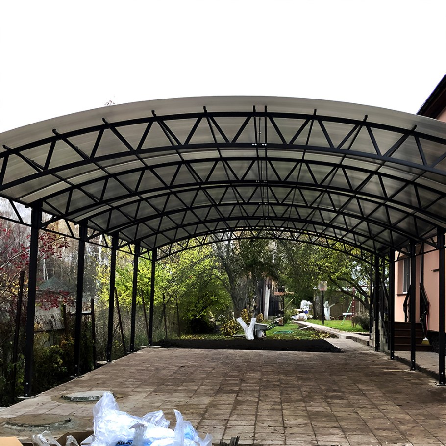 Металлоконструкции навесы