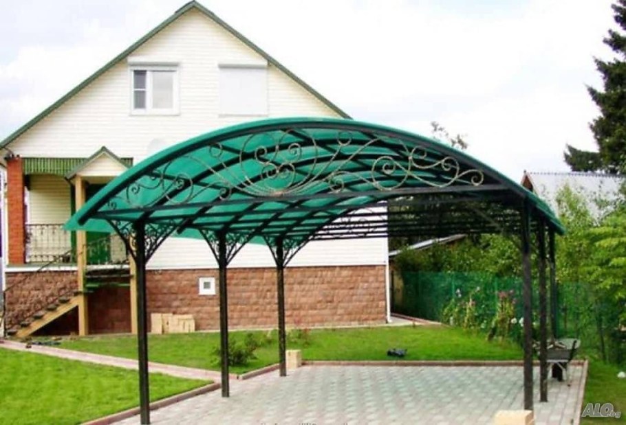 Металлоконструкции навесы